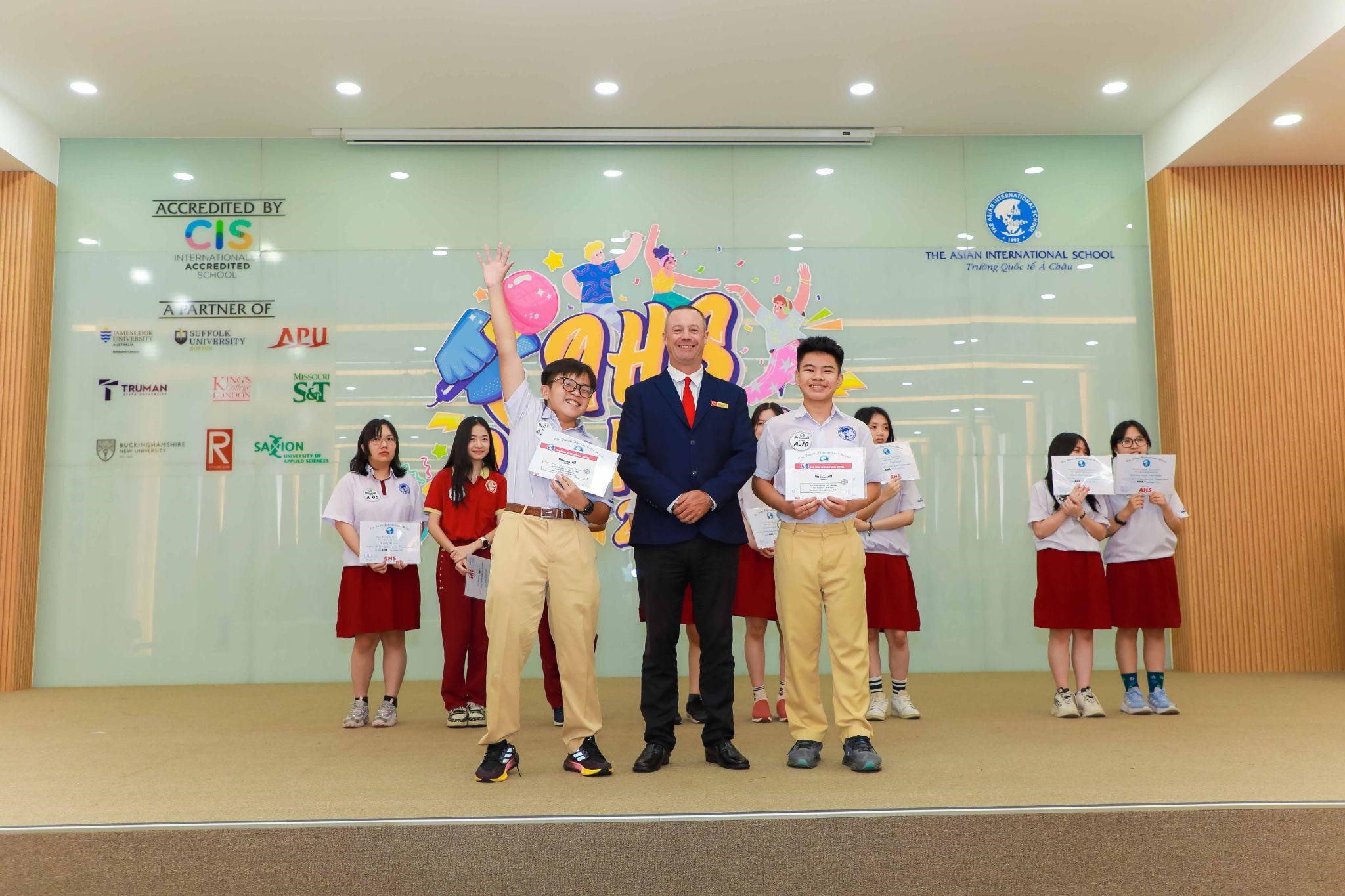 Học sinh Asian School chinh phục học bổng tại AHS Challenge 2025