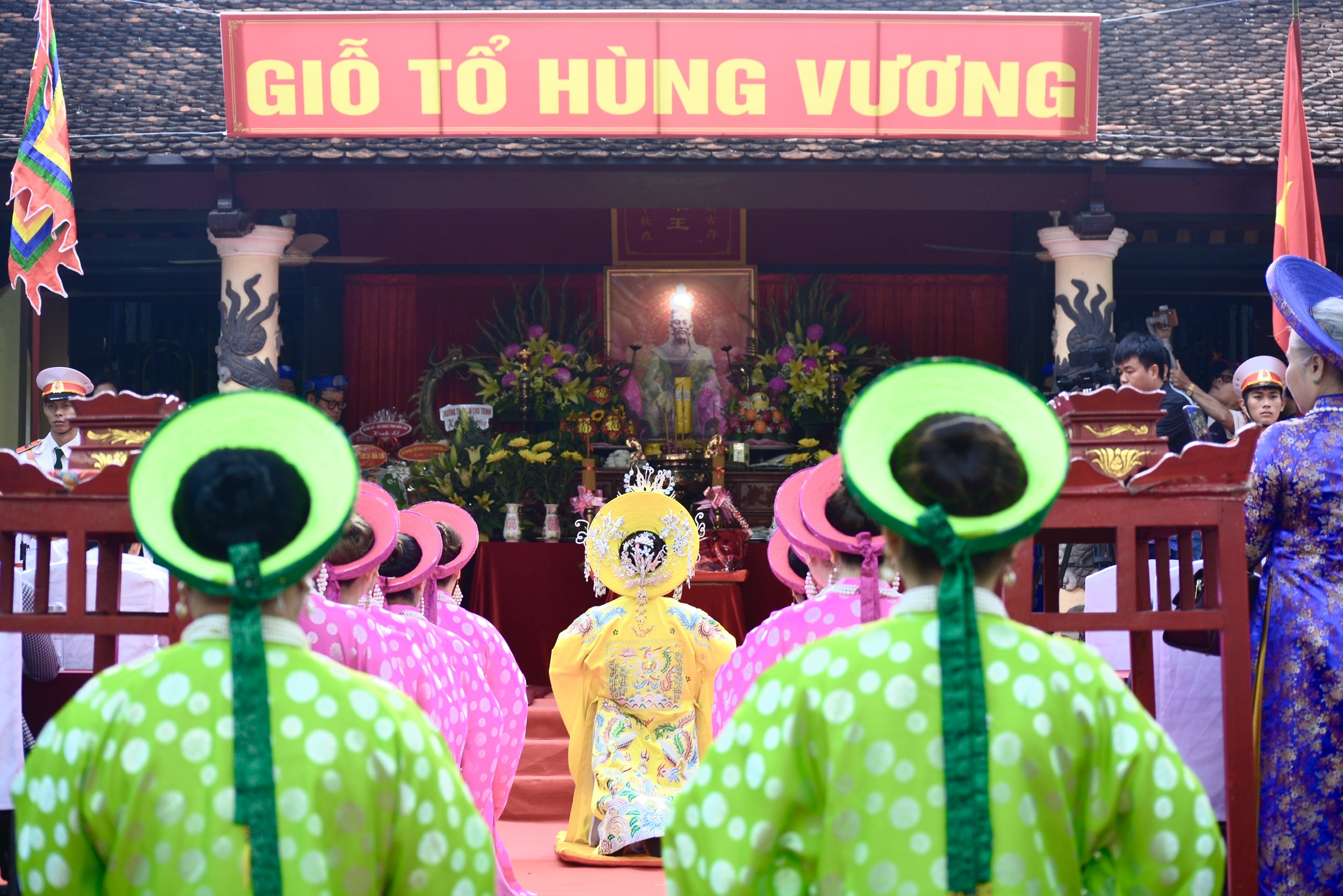 Đắk Lắk: Tổ chức lễ Giỗ tổ Hùng Vương tại di tích đình Lạc Giao- Ảnh 1.