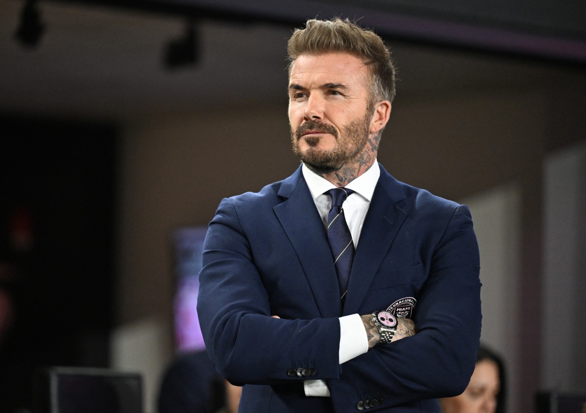 David Beckham çocukluk hayallerinin ödülünü aldı!