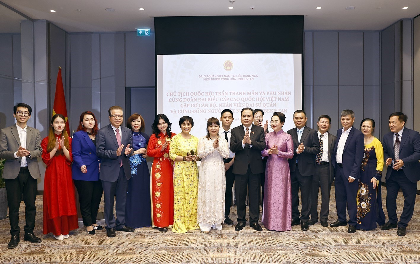 Chủ tịch Quốc hội Trần Thanh Mẫn kết thúc tốt đẹp chuyến thăm Uzbekistan và dự IPU-150- Ảnh 2. Chủ tịch Quốc hội Trần Thanh Mẫn kết thúc tốt đẹp chuyến thăm Uzbekistan và dự IPU-150- Ảnh 2.