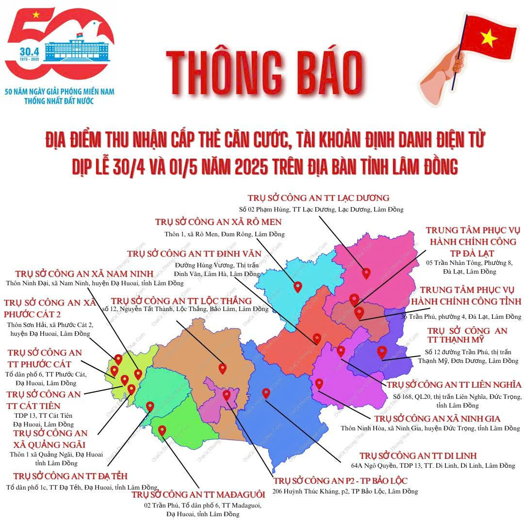 Công an Lâm Đồng làm việc xuyên lễ cấp căn cước cho người dân ở xa về- Ảnh 3.