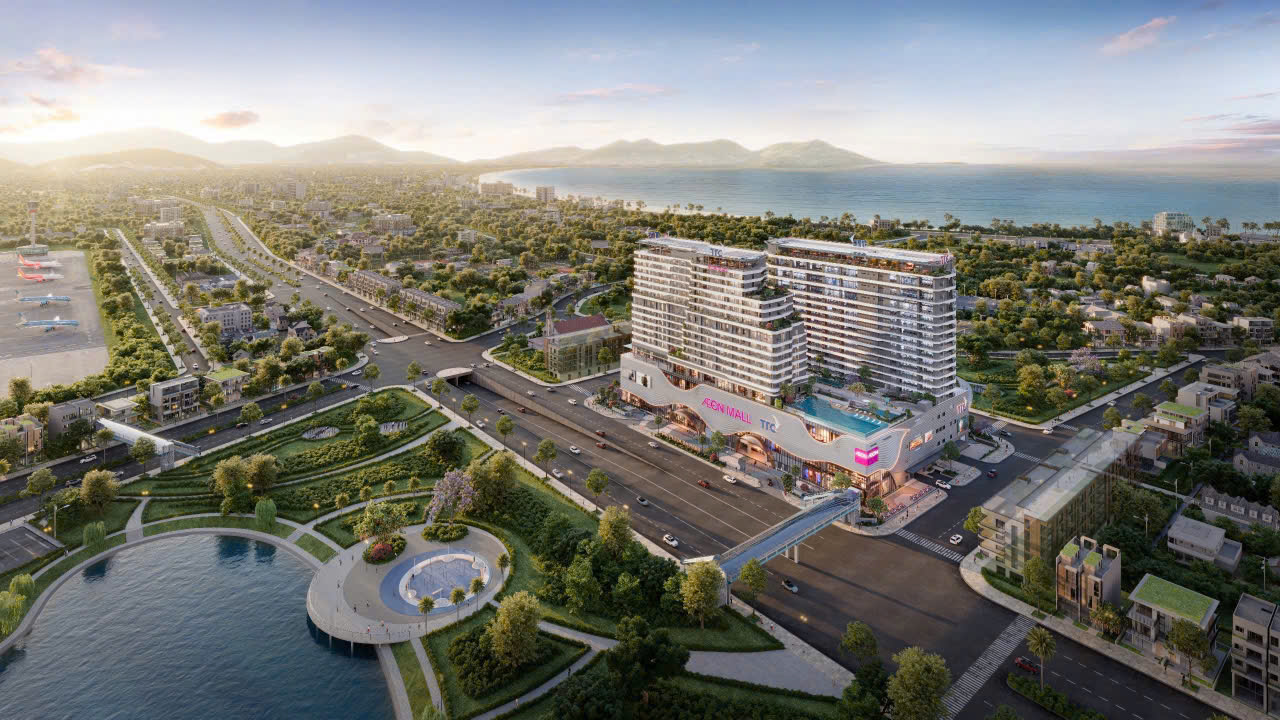 TTC Plaza Đà Nẵng cất nóc, bàn giao khối đế thương mại đúng tiến độ- Ảnh 4. TTC Plaza Đà Nẵng cất nóc, bàn giao khối đế thương mại đúng tiến độ- Ảnh 4.