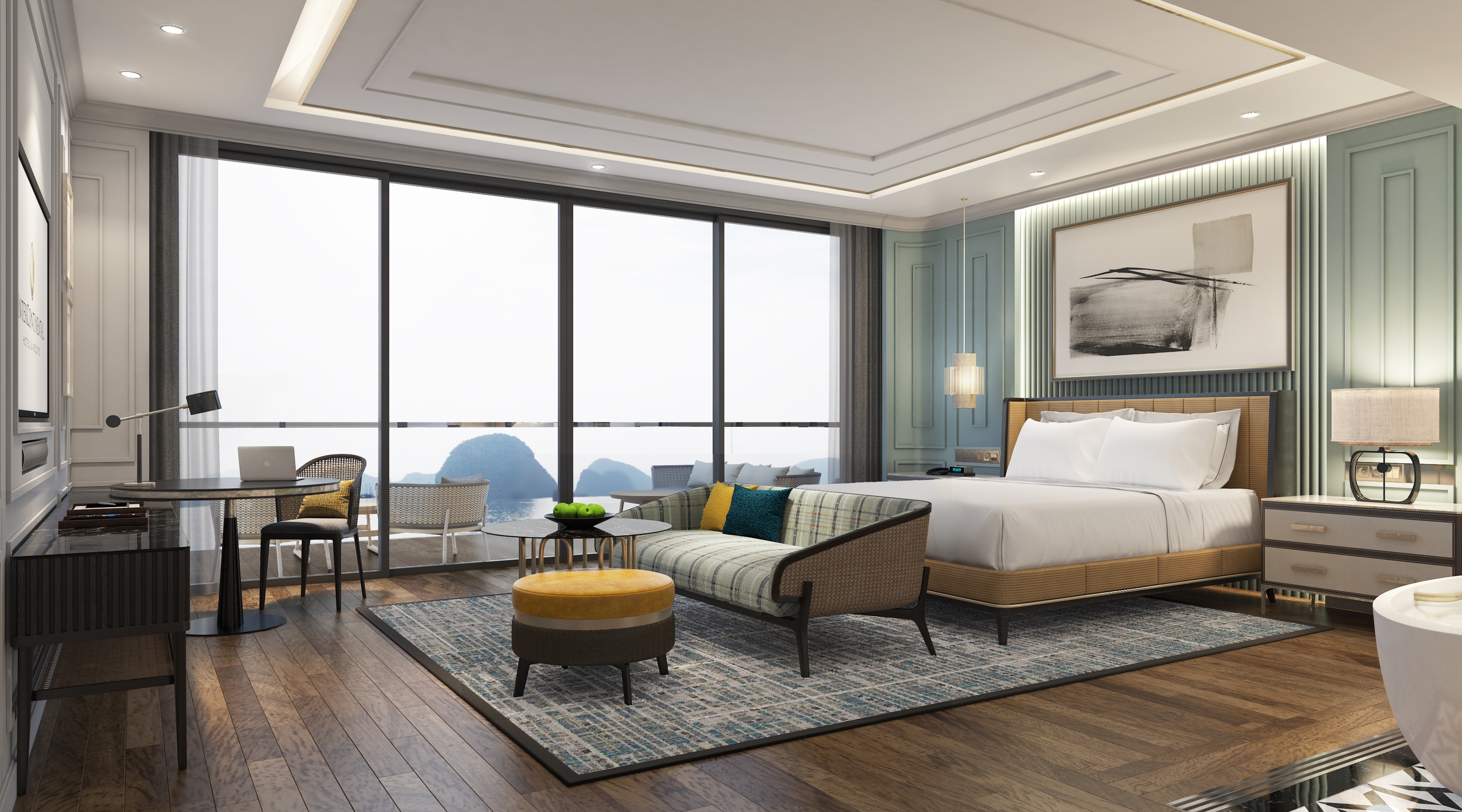 Vịnh Hạ Long sắp chào đón siêu phẩm nghỉ dưỡng 5 sao đầu tiên- Ảnh 3. Vịnh Hạ Long sắp chào đón siêu phẩm nghỉ dưỡng 5 sao đầu tiên- Ảnh 3.