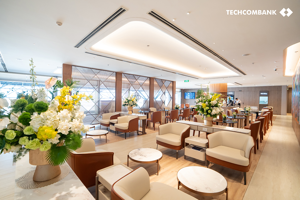 Ra mắt Techcombank Private Lounge - phòng chờ sân bay đẳng cấp nâng tầm trải nghiệm- Ảnh 5. Ra mắt Techcombank Private Lounge - phòng chờ sân bay đẳng cấp nâng tầm trải nghiệm- Ảnh 5.