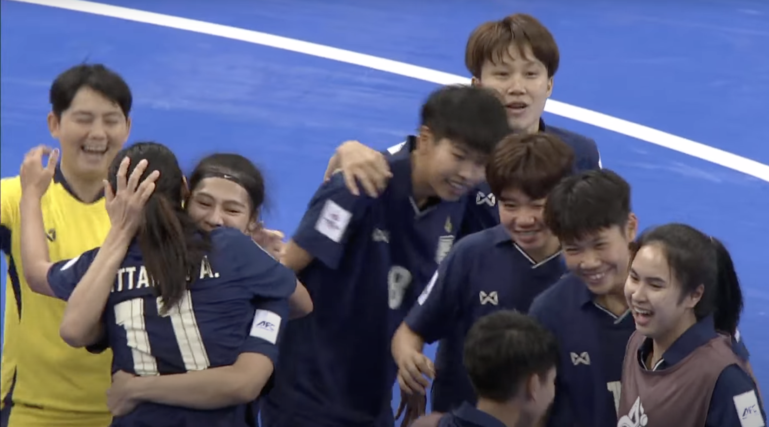 Thái Lan ngược dòng nghẹt thở, đánh bại đội Trung Quốc: Giành vé World Cup futsal nữ Thái Lan ngược dòng nghẹt thở, đánh bại đội Trung Quốc: Giành vé World Cup futsal nữ