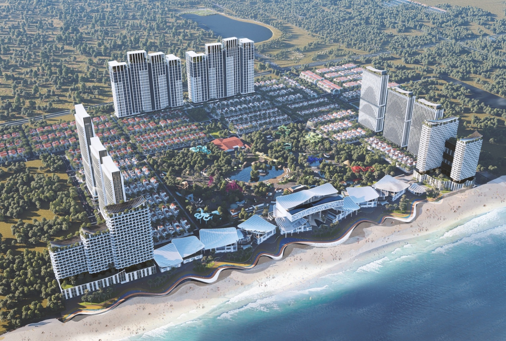 Sun Group khởi công khu đô thị biển 35.000 tỉ đồng ở Vũng Tàu- Ảnh 2. Sun Group khởi công khu đô thị biển 35.000 tỉ đồng ở Vũng Tàu- Ảnh 2.