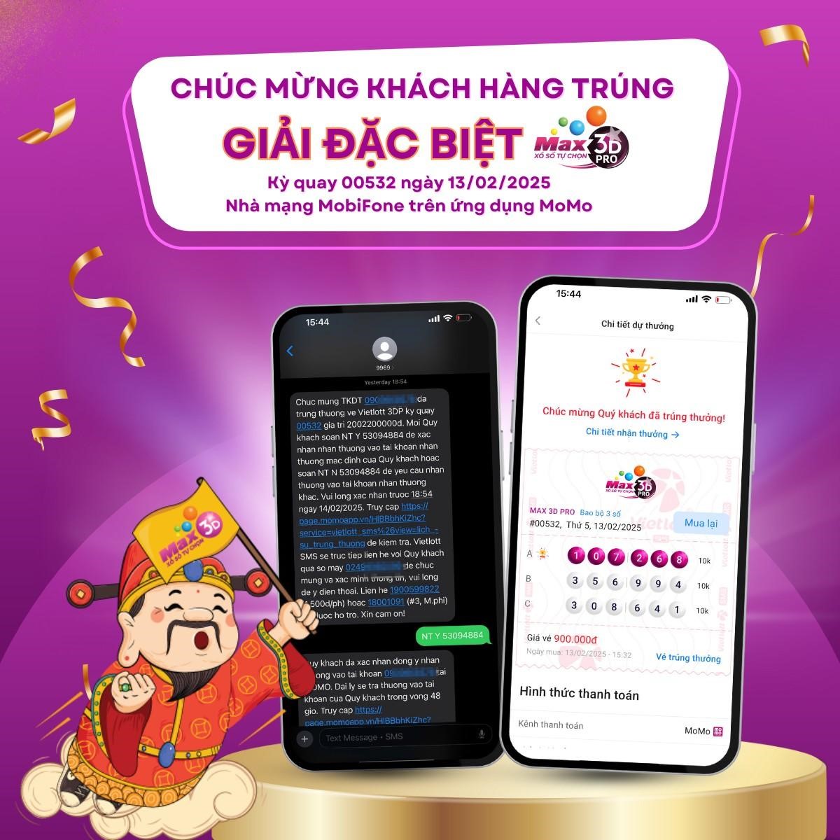 Kênh phân phối xổ số qua điện thoại của Vietlott thu hút hơn 3 triệu người chơi- Ảnh 4. Kênh phân phối xổ số qua điện thoại của Vietlott thu hút hơn 3 triệu người chơi- Ảnh 4.