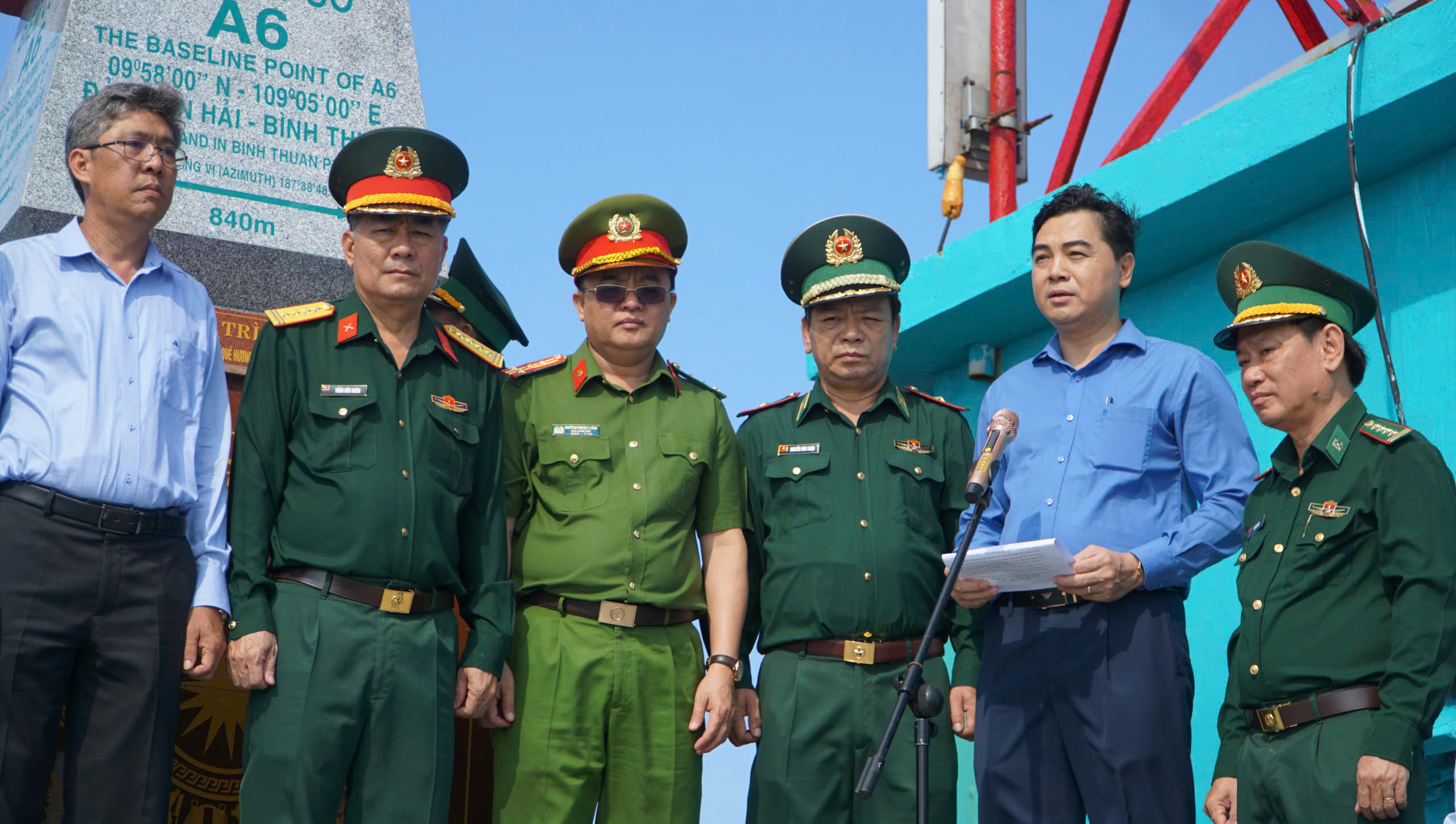 Bình Thuận: Hoàn thành công trình nâng cấp điểm cơ sở A6 trên đảo Hòn Hải - Ảnh 3. Bình Thuận: Hoàn thành công trình nâng cấp điểm cơ sở A6 trên đảo Hòn Hải - Ảnh 3.