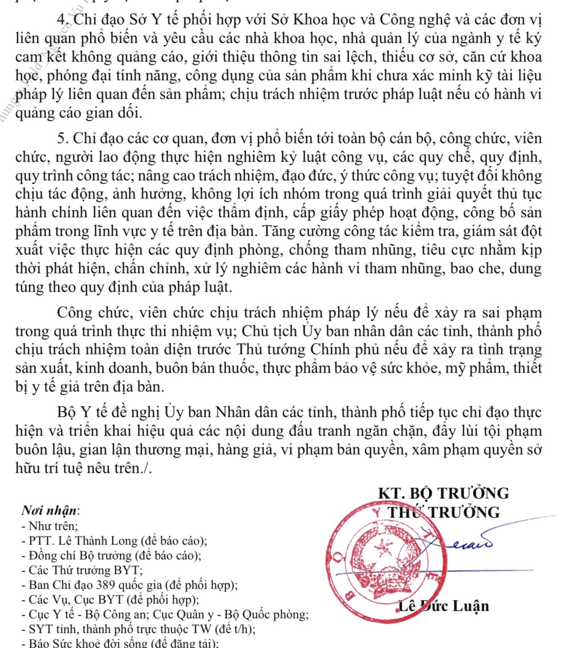 Nhà khoa học, nhà quản lý trong ngành y chịu trách nhiệm nếu quảng cáo gian dối Các nhà khoa học, cán bộ ngành y phải chịu trách nhiệm nếu quảng cáo gian dối - Ảnh 1.