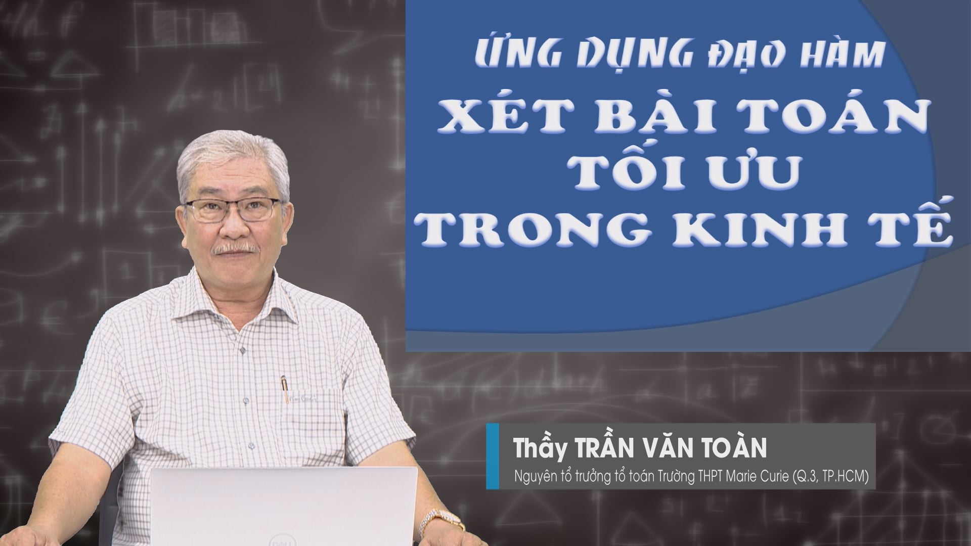 BÍ QUYẾT ÔN THI THPT 2025 | Môn toán | Chuyên đề 3 | Ứng dụng đạo hàm – Xét bài toán tối ưu trong kinh tế - Ảnh 1.