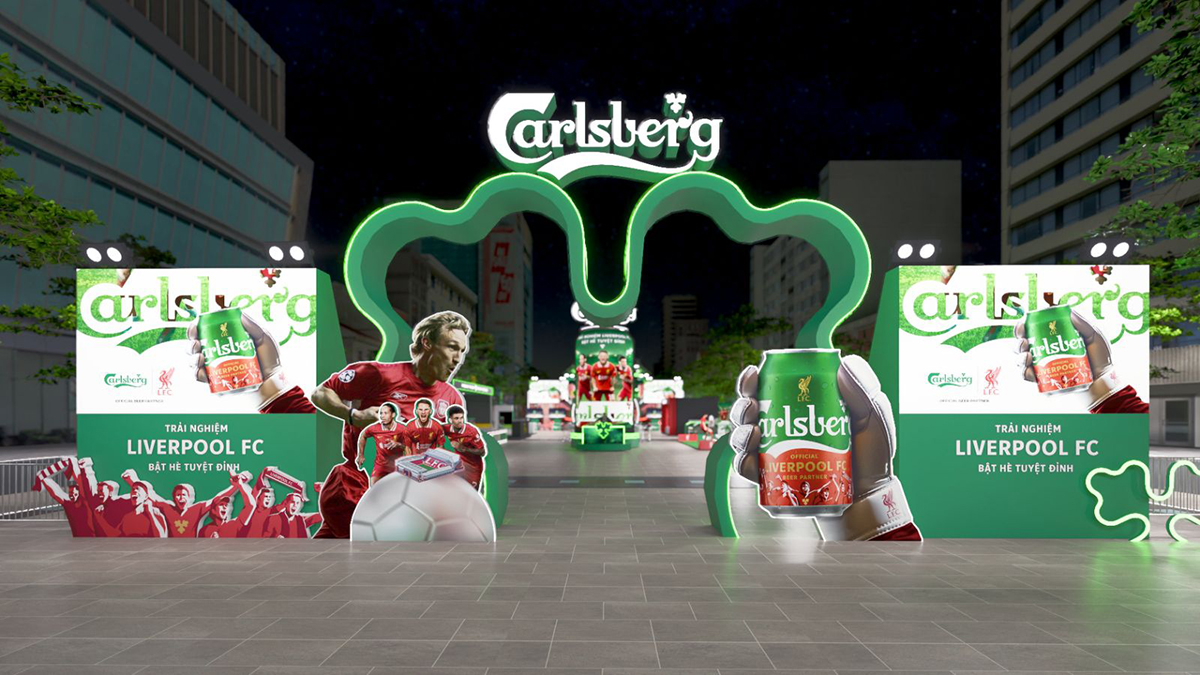 Пробудите в себе дух болельщика ФК «Ливерпуль» вместе с Carlsberg и насладитесь лучшим летом в самом сердце Хошимина - Фото 4. Cùng Carlsberg bật chất ‘fan cứng’ Liverpool FC, bật hè tuyệt đỉnh ngay giữa lòng TP.HCM- Ảnh 4.