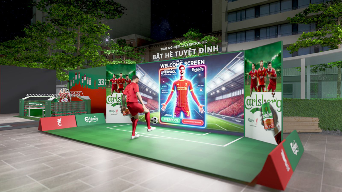 Пробудите в себе дух болельщика ФК «Ливерпуль» вместе с Carlsberg и насладитесь лучшим летом в самом сердце Хошимина - Фото 6. Cùng Carlsberg bật chất ‘fan cứng’ Liverpool FC, bật hè tuyệt đỉnh ngay giữa lòng TP.HCM- Ảnh 6.