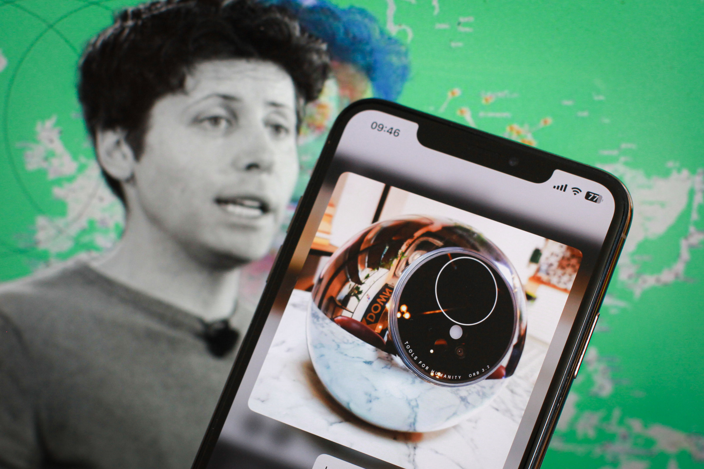 Dự án 'quả cầu ma thuật' của Sam Altman ra mắt nước Mỹ - Ảnh 1.