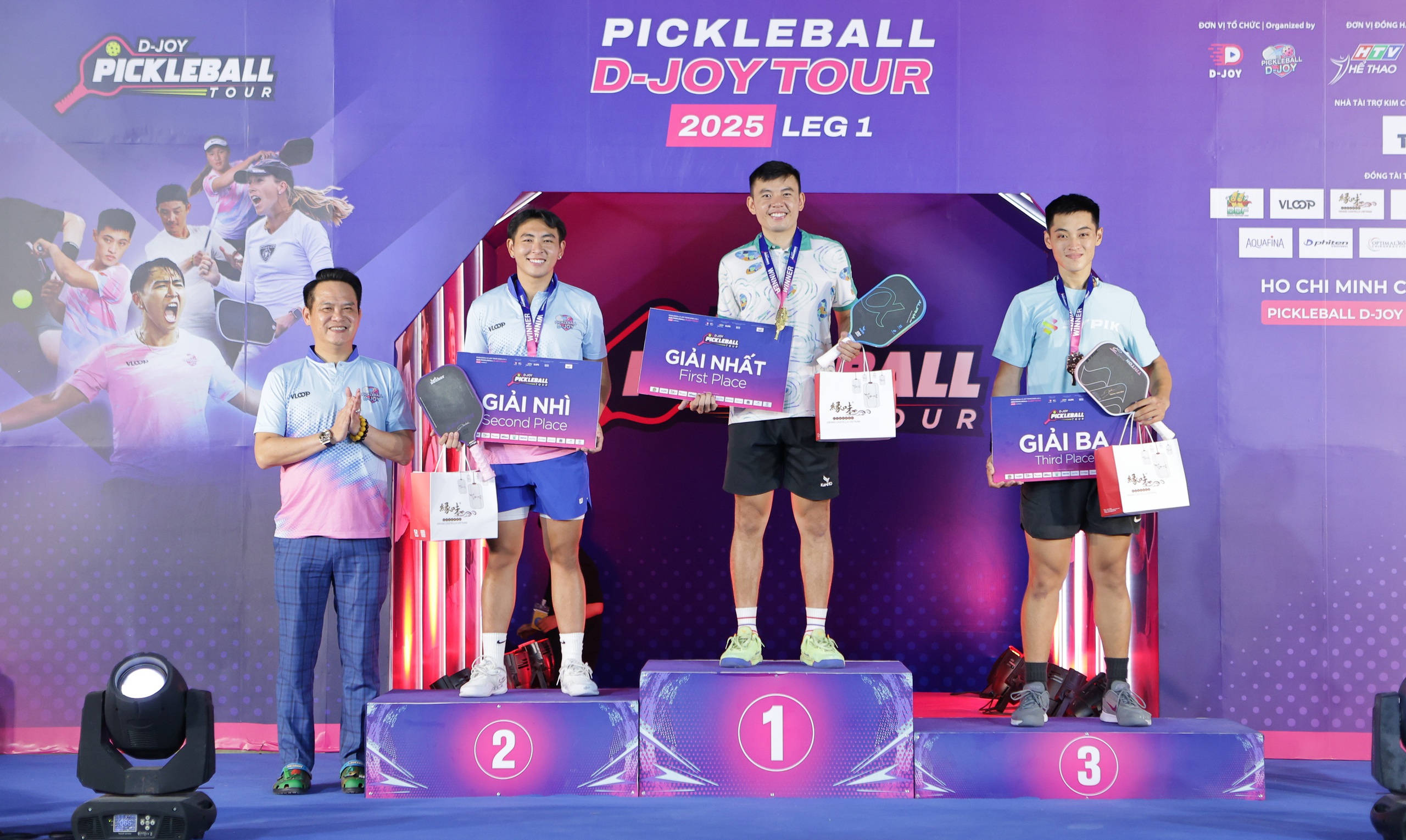 Giải Pickleball D-Joy Tour 2025 - Chặng 1: Hơn 626 trận đấu đỉnh cao - Ảnh 1.
