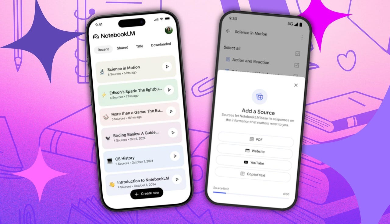 Công cụ AI NotebookLM cực 'xịn' đã có trên iOS và Android - Ảnh 1.