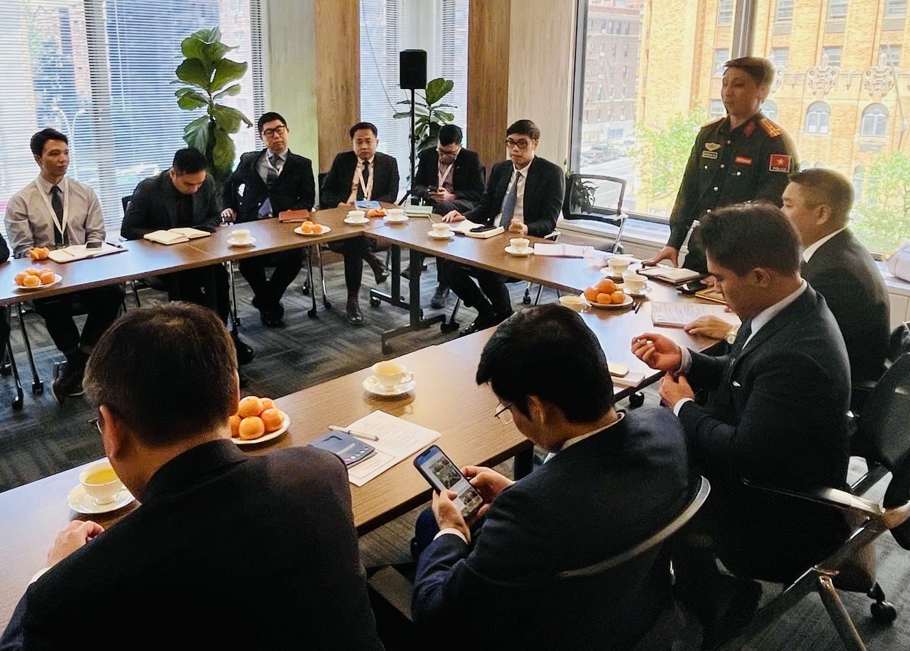 Chánh văn phòng cố vấn Cảnh sát LHQ Nguyễn Ngọc Hải được thăng hàm trước thời hạn - Ảnh 2.