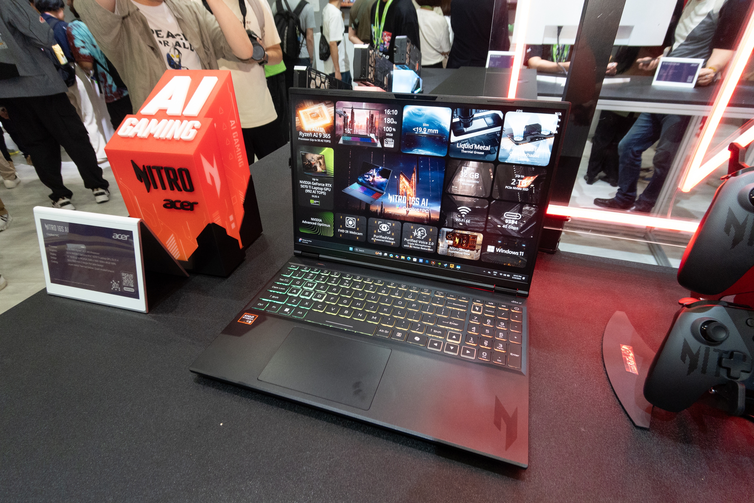 Acer đẩy mạnh AI vào laptop, phụ kiện và thiết bị di động tại Computex 2025 - Ảnh 6.