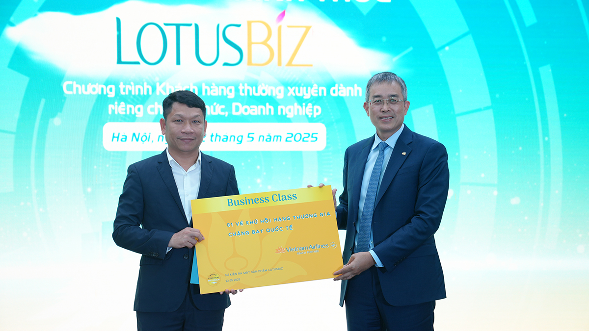 LotusBiz: Giải pháp mới của Vietnam Airlines cho khách hàng doanh nghiệp - Ảnh 2. LotusBiz: Giải pháp mới của Vietnam Airlines cho khách hàng doanh nghiệp - Ảnh 2.