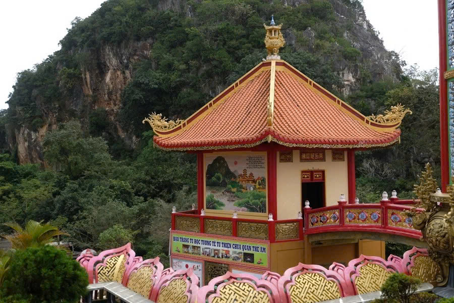 Khám phá chùa Quán Thế Âm dưới chân Ngũ Hành Sơn và xá lợi Phật linh thiêng - Ảnh 9.