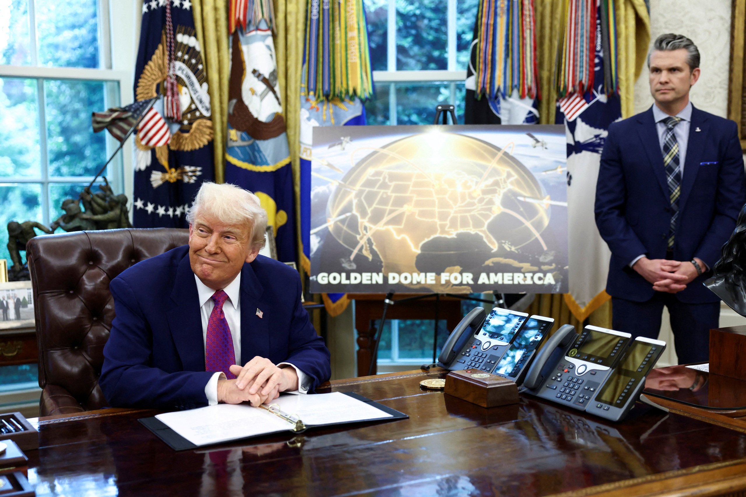 Vòm Vàng phòng thủ không gian của ông Trump sẽ tạo thay đổi lớn ra sao? Vòm Vàng phòng thủ không gian của ông Trump sẽ tạo thay đổi lớn ra sao?