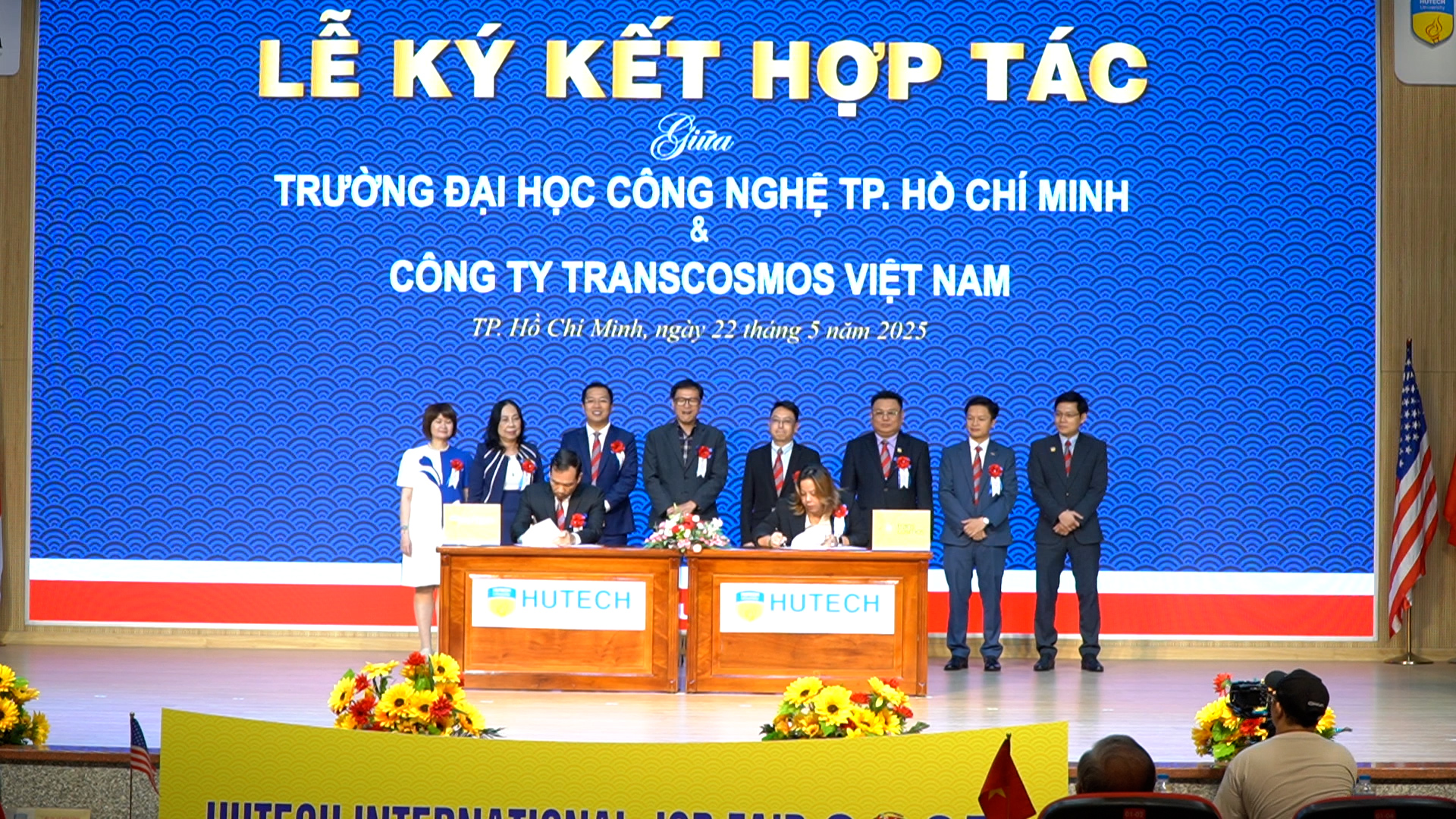 Mở ra hơn 1.800 cơ hội việc làm quốc tế tại HUTECH International Job Fair 2025 Mở ra hơn 1.800 cơ hội việc làm quốc tế tại HUTECH International Job Fair 2025