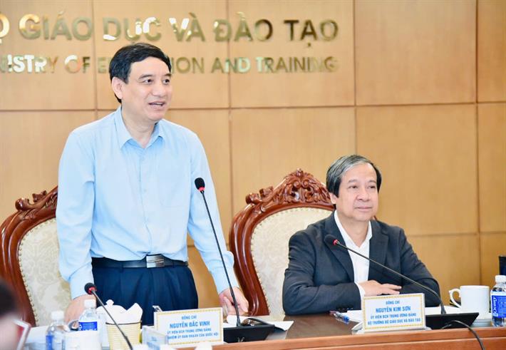 Bộ trưởng Bộ GD - ĐT Nguyễn Kim Sơn đề xuất sửa luật Giáo dục để nâng cao chất lượng - Ảnh 1. Bộ trưởng Bộ GD - ĐT Nguyễn Kim Sơn đề xuất sửa luật Giáo dục để nâng cao chất lượng - Ảnh 1.