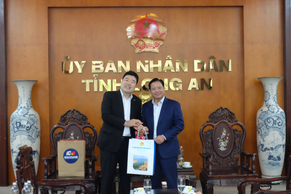 Long An tăng cường hỗ trợ doanh nghiệp Hàn Quốc thúc đẩy đầu tư- Ảnh 1.