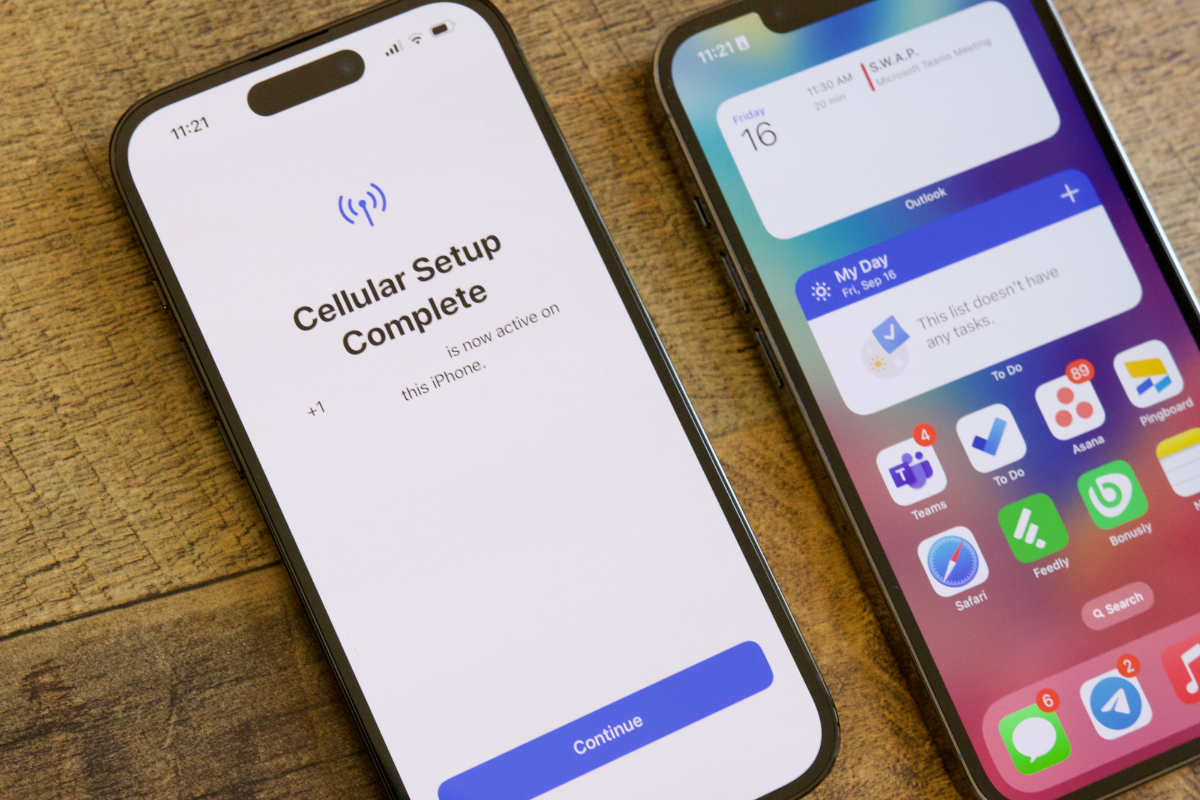 Apple cho phép dễ dàng chuyển eSIM từ iPhone sang Android - Ảnh 1.