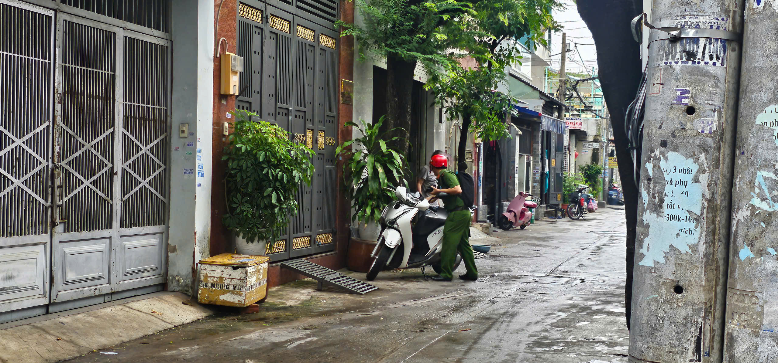 Chập điện máy quạt, cháy nhà dân lúc rạng sáng - Ảnh 1.