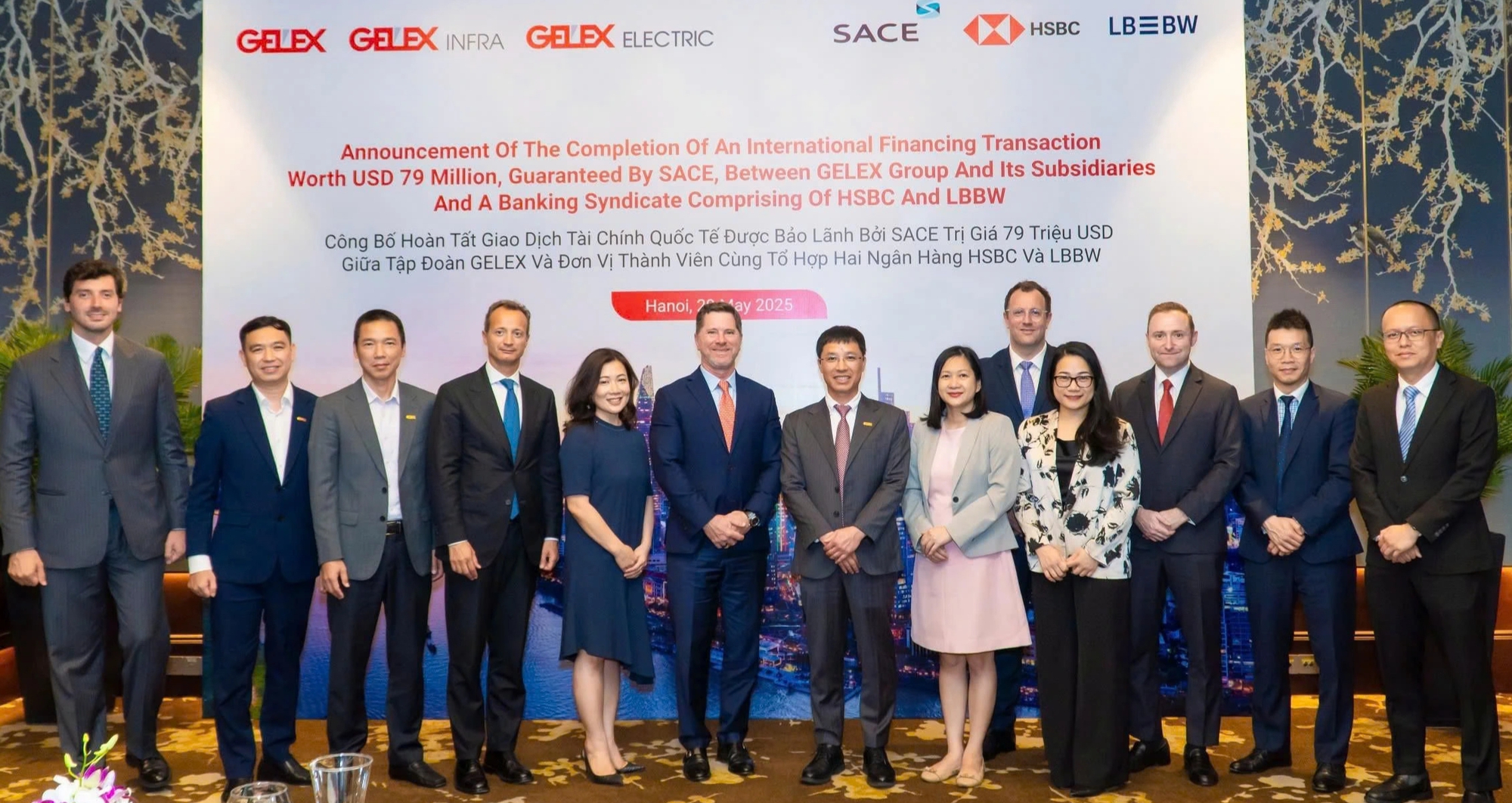 HSBC thu xếp thành công khoản vay không ràng buộc 79 triệu USD cho GELEX - Ảnh 1.