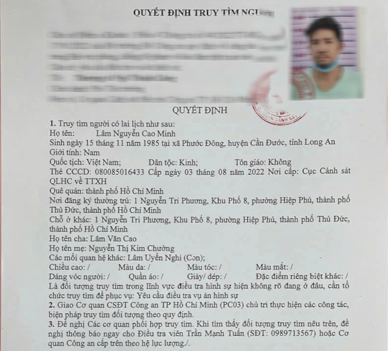 Công an TP.HCM truy tìm giám đốc liên quan vụ lừa đảo thuê tàu rồi bán  - Ảnh 1.