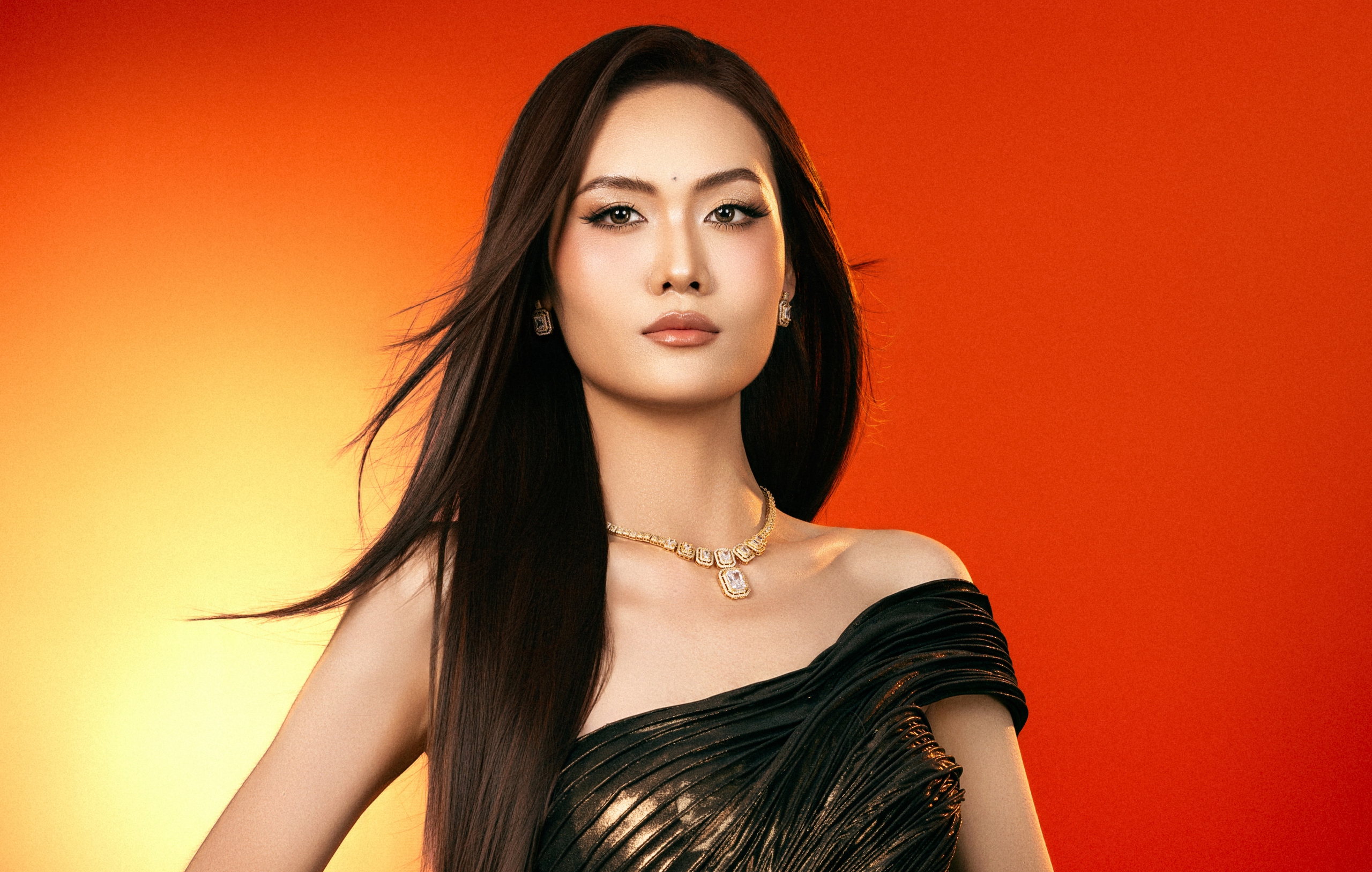 Nhan sắc cô gái cao nhất Miss Cosmo Vietnam 2025- Ảnh 1. Nhan sắc cô gái cao nhất Miss Cosmo Vietnam 2025- Ảnh 1.