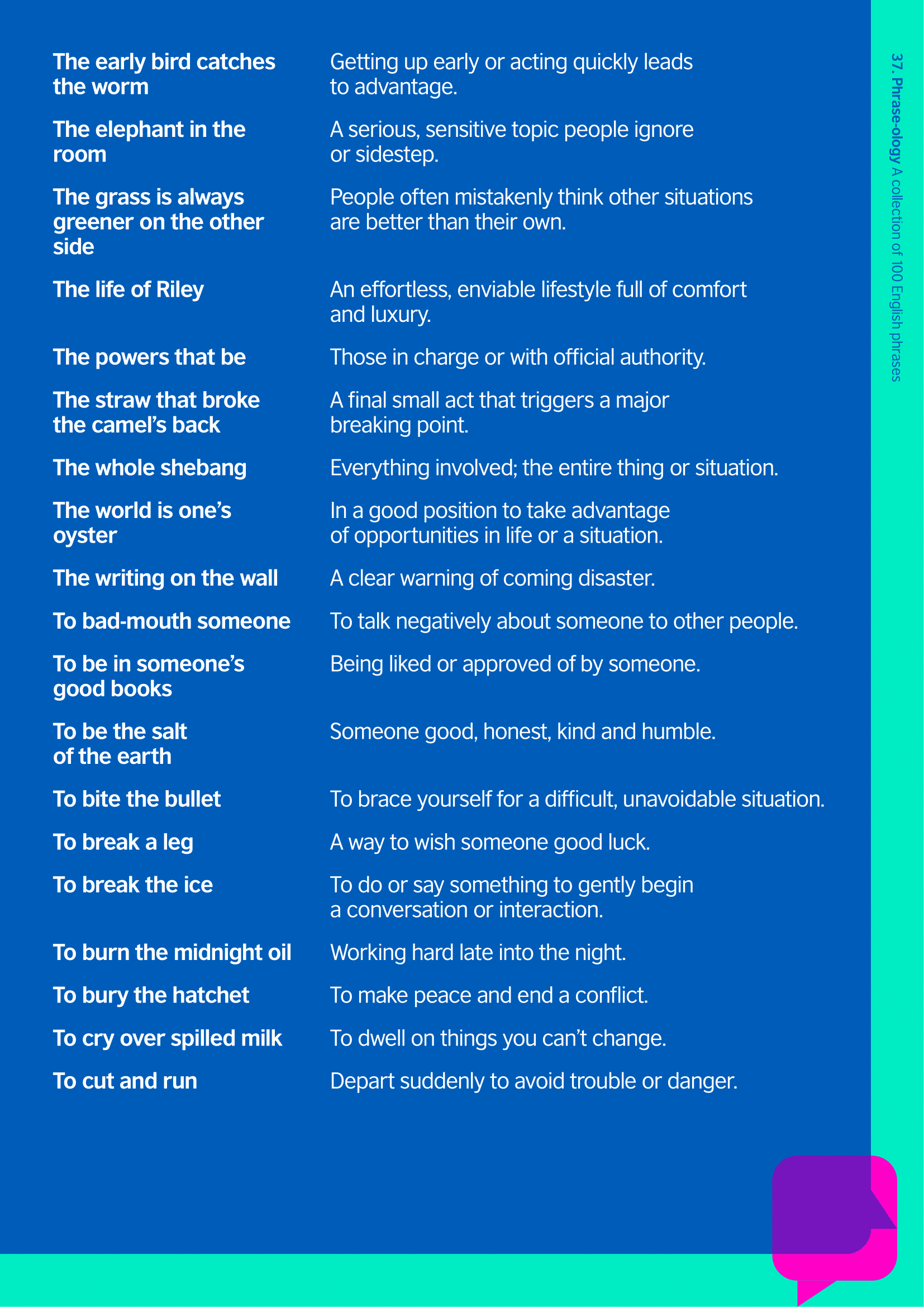 세계에서 가장 흥미로운 맥락을 가진 영어 구문 100개는 무엇일까요? - 사진 5. 100 cụm từ tiếng Anh nào đang có bối cảnh thú vị nhất thế giới?- Ảnh 5.