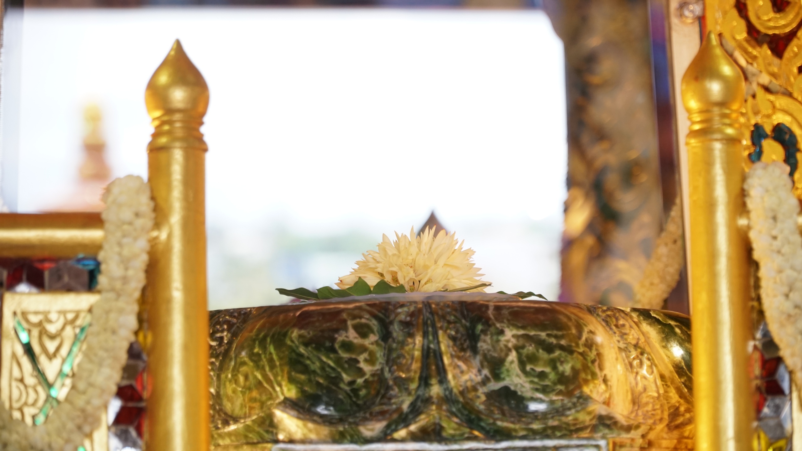 H&igrave;nh ảnh đầu ti&ecirc;n trước giờ cung nghinh x&aacute; lợi Phật ở ch&aacute;nh điện ch&ugrave;a Qu&aacute;n Thế &Acirc;m- Ảnh 7.