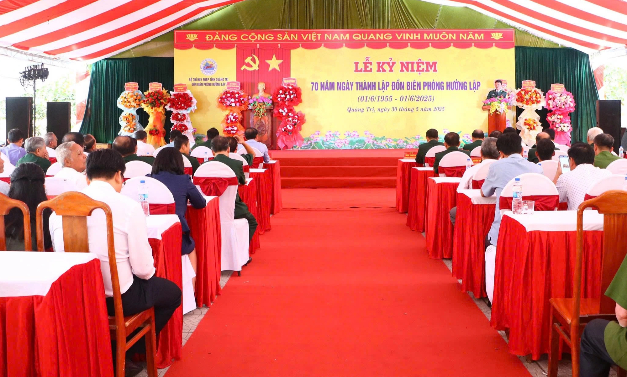 Kỷ niệm 70 năm thành lập đồn biên phòng đầu tiên giới tuyến phía tây Quảng Trị- Ảnh 2. Kỷ niệm 70 năm thành lập đồn biên phòng đầu tiên giới tuyến phía tây Quảng Trị- Ảnh 2.