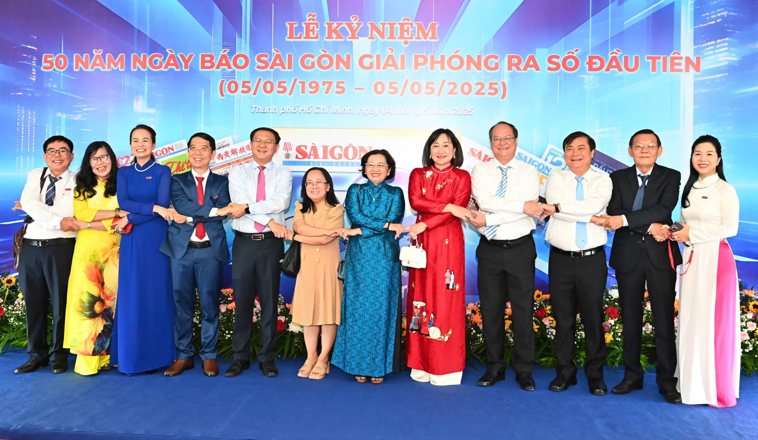 Báo Sài Gòn Giải Phóng kỷ niệm 50 năm ra số đầu tiên- Ảnh 3. Báo Sài Gòn Giải Phóng kỷ niệm 50 năm ra số đầu tiên- Ảnh 3.