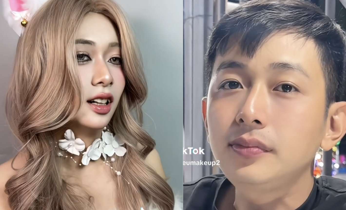 Độc lạ vợ 'biến hình' cho chồng thành… hotgirl: Bất ngờ sau clip triệu view - Ảnh 1.