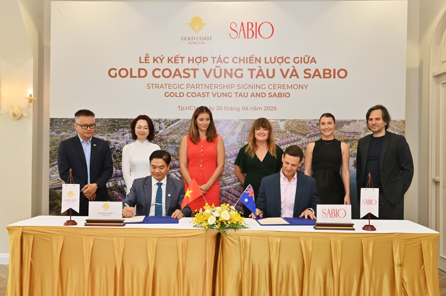 Gold Coast Vũng Tàu vươn tầm quốc tế với việc ký kết hợp tác Sabio, Úc - Ảnh 2.