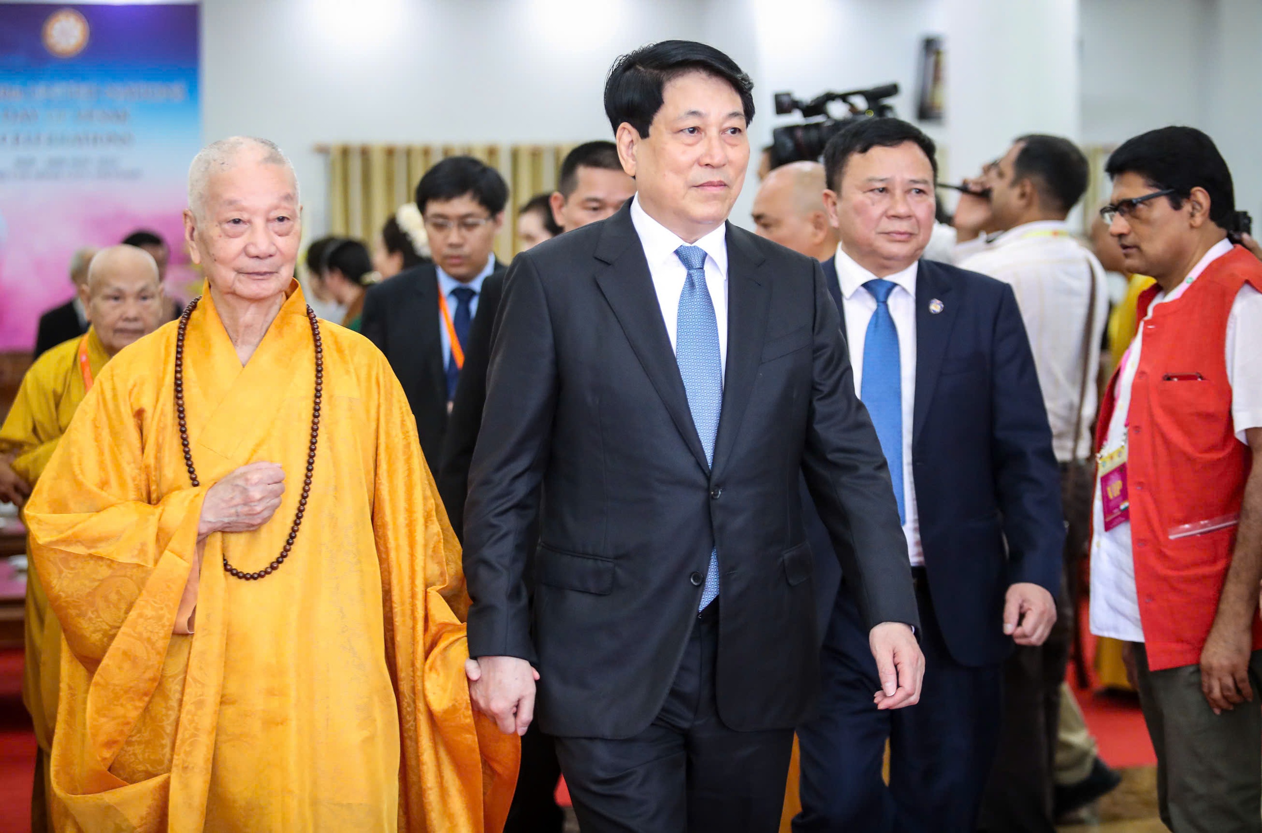 Khai mạc đại lễ Vesak Liên Hiệp Quốc 2025: 1.300 đại biểu quốc tế tham dự- Ảnh 3. Khai mạc đại lễ Vesak Liên Hiệp Quốc 2025: 1.300 đại biểu quốc tế tham dự- Ảnh 3.