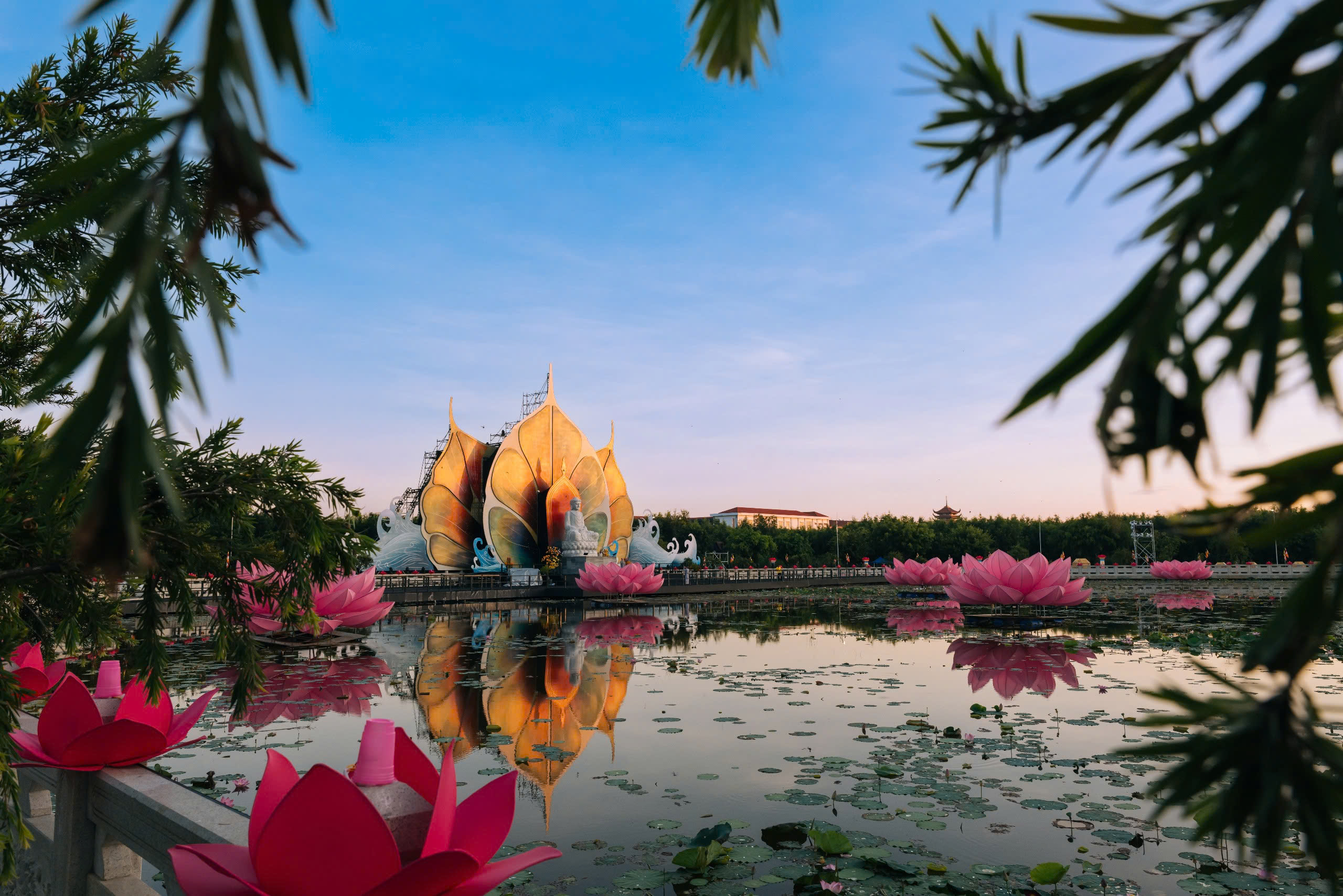 Toàn cảnh Học viện Phật giáo TP.HCM, nơi khai mạc đại lễ Vesak 2025 - Ảnh 8.