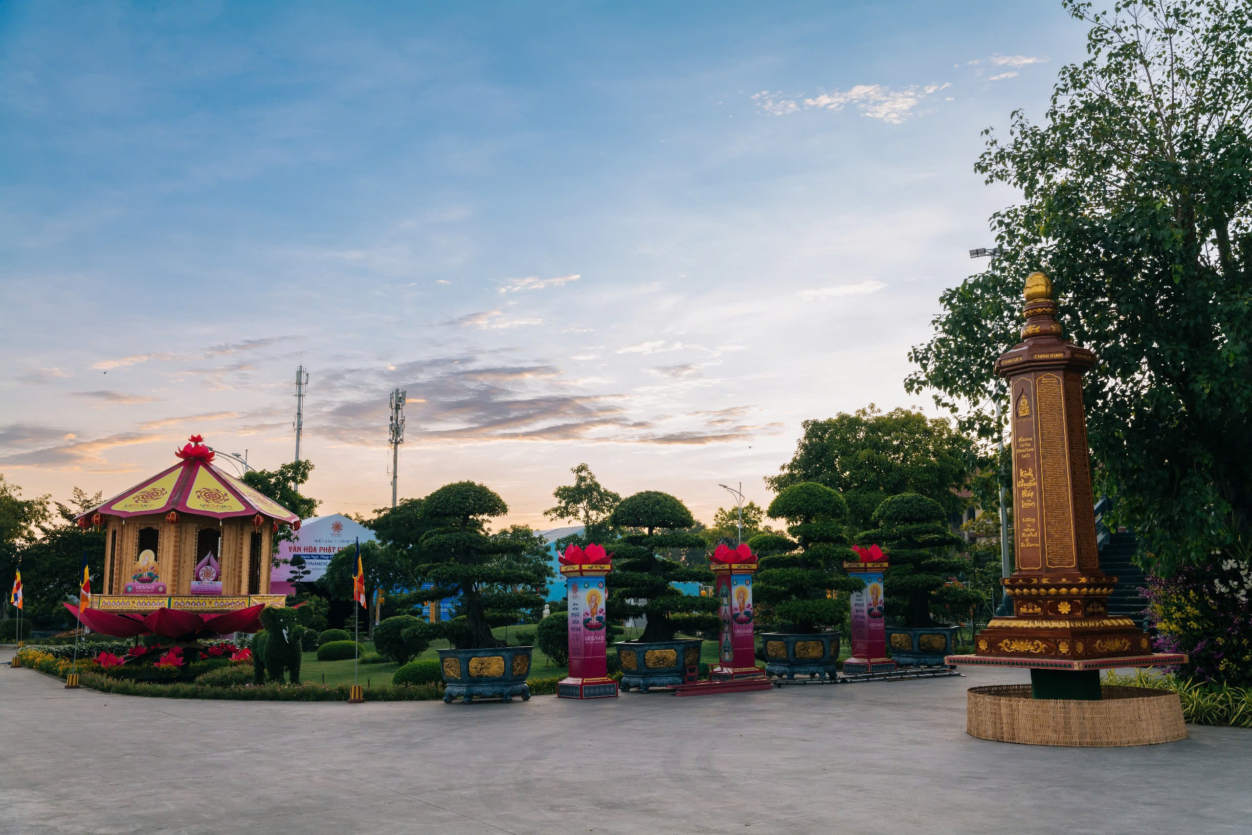 Toàn cảnh Học viện Phật giáo TP.HCM, nơi khai mạc đại lễ Vesak 2025 - Ảnh 3.