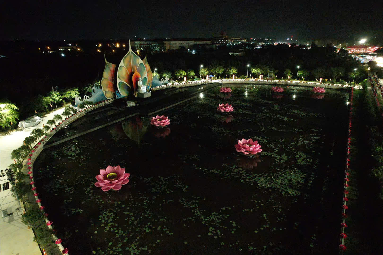 Toàn cảnh Học viện Phật giáo TP.HCM, nơi khai mạc đại lễ Vesak 2025 - Ảnh 5.