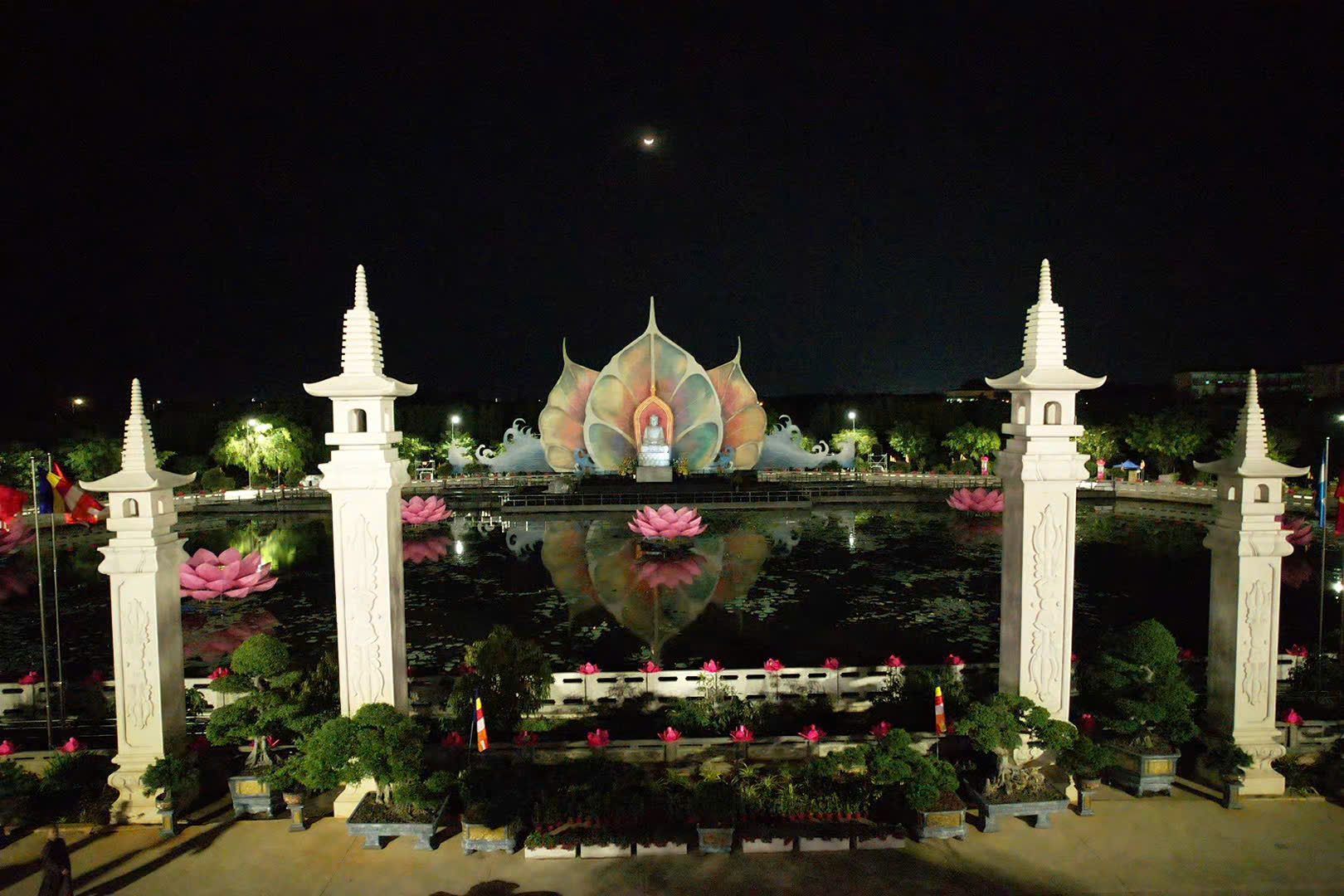 Toàn cảnh Học viện Phật giáo TP.HCM, nơi khai mạc đại lễ Vesak 2025 - Ảnh 6.