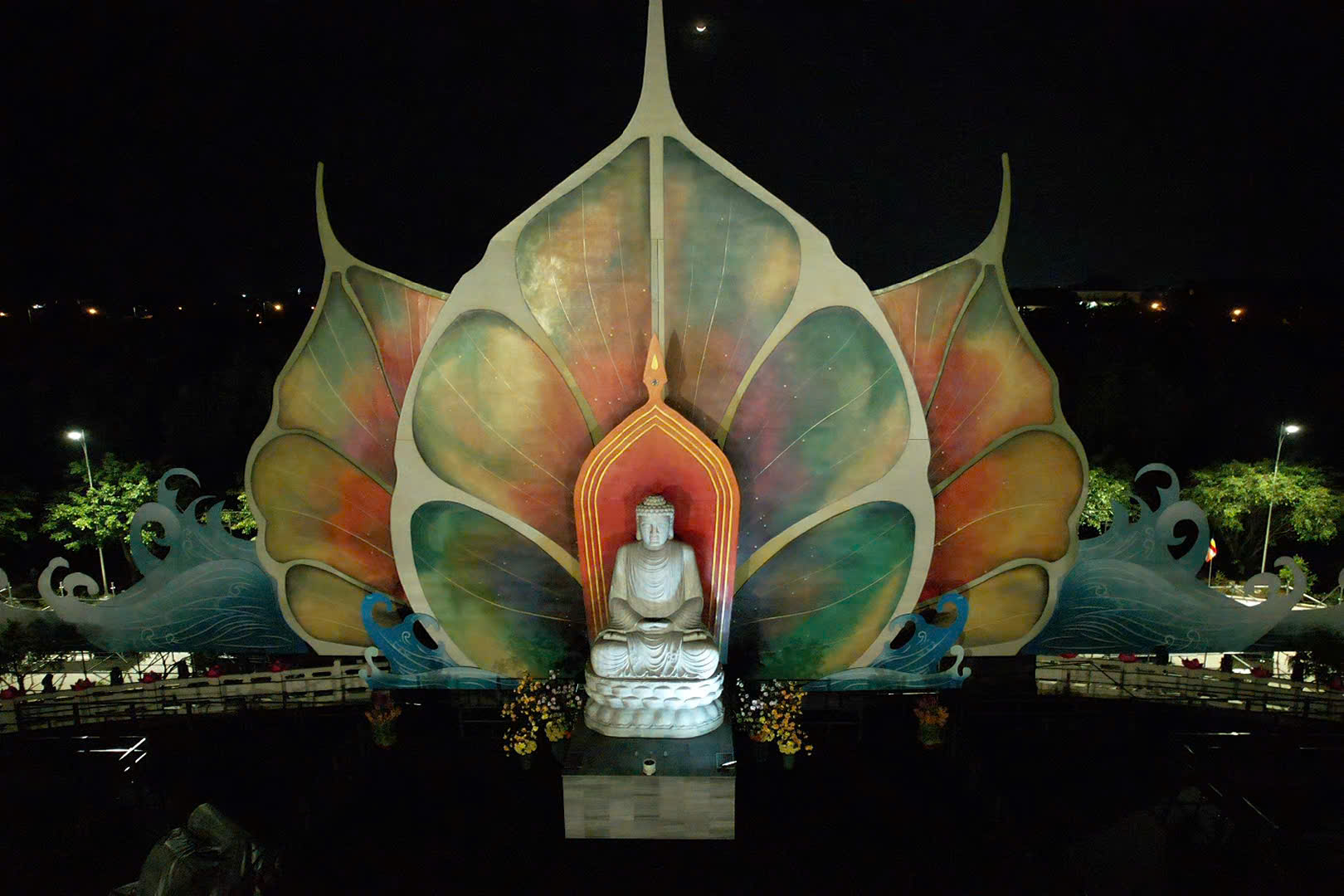 Toàn cảnh Học viện Phật giáo TP.HCM, nơi khai mạc đại lễ Vesak 2025 - Ảnh 4.