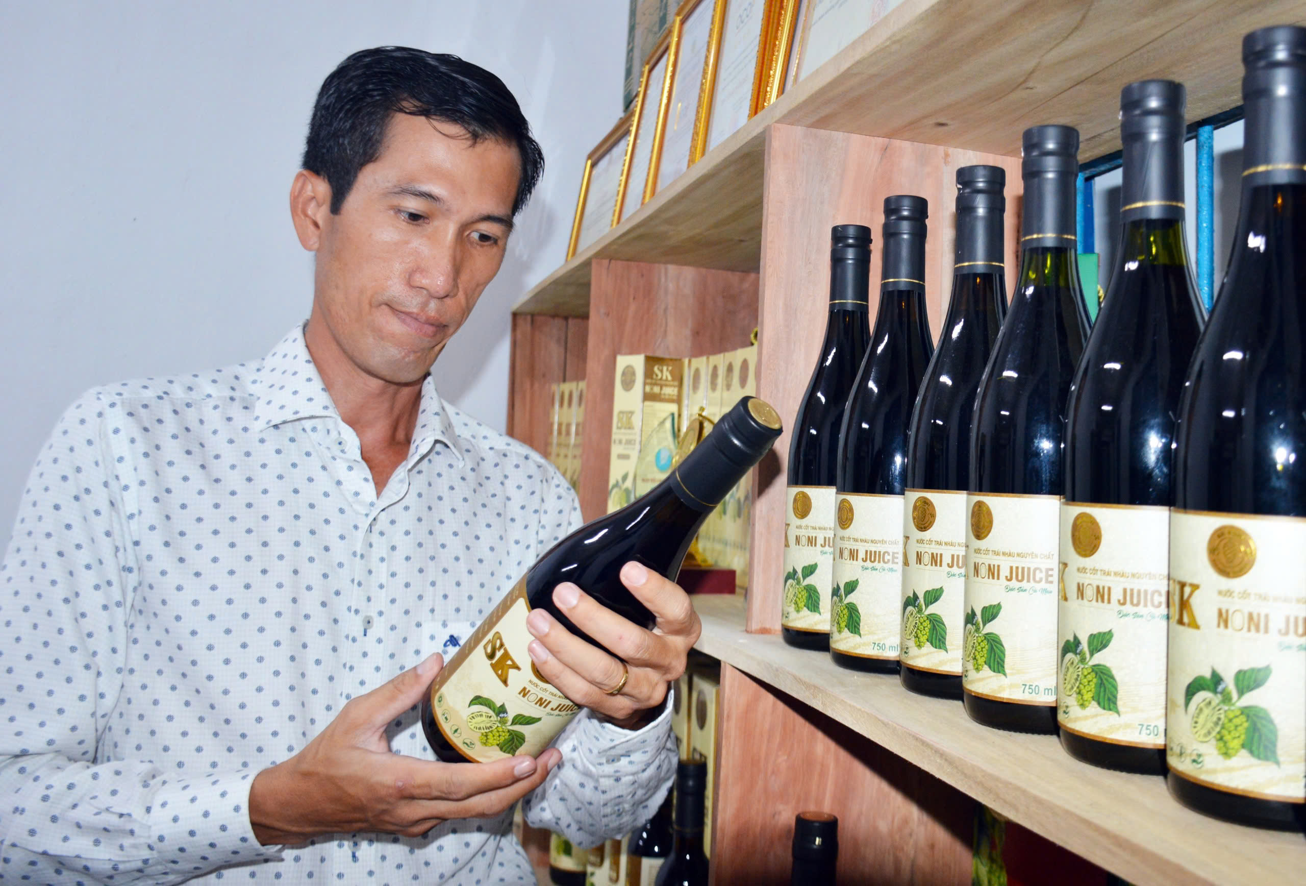 Kỹ sư công nghệ thu lãi hơn 1 tỉ đồng/năm từ… cây nhàu - Ảnh 4.