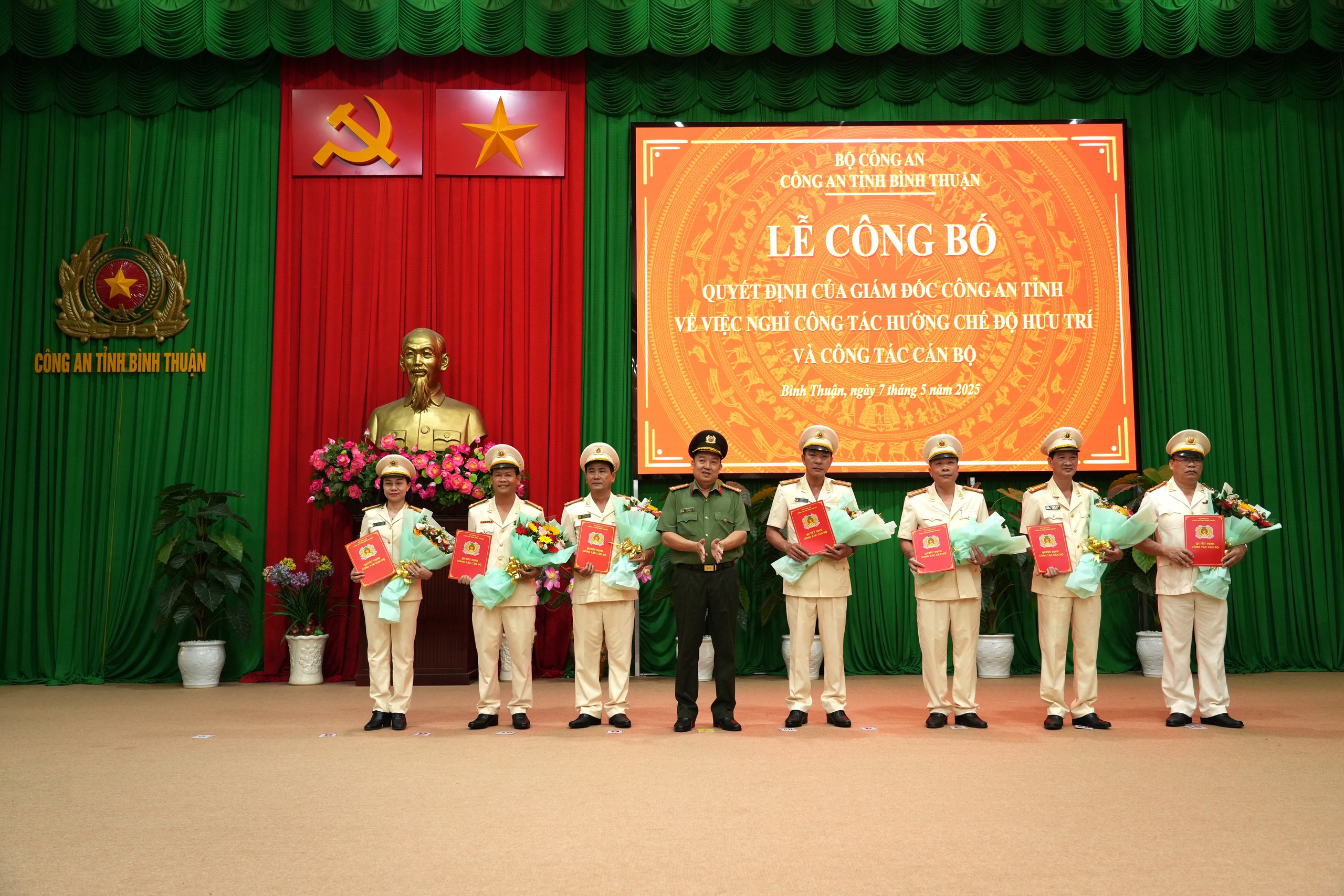 Nhiều lãnh đạo cấp phòng Công an tỉnh Bình Thuận nghỉ hưu trước tuổi- Ảnh 2.