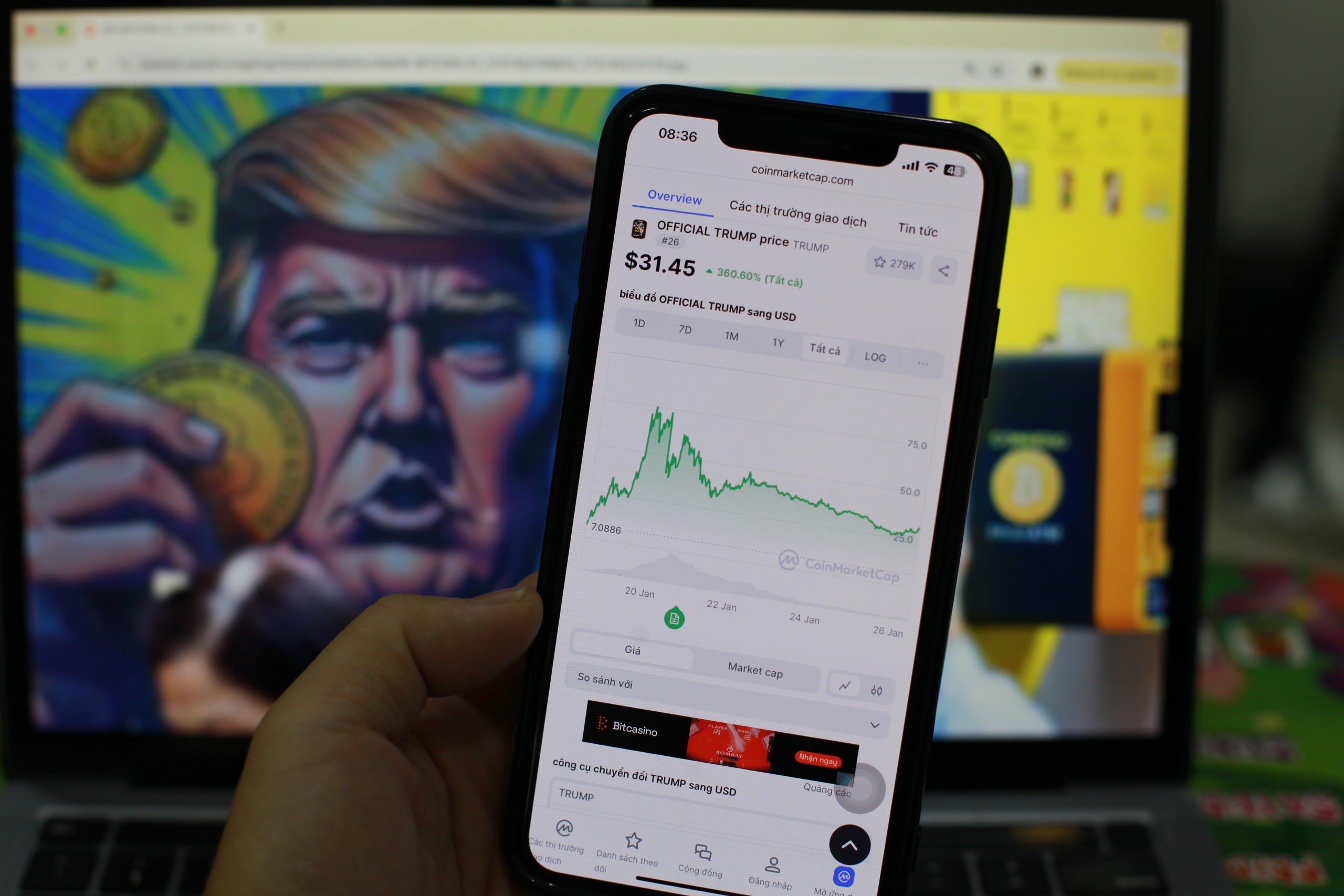 Bữa tối memecoin của Tổng thống Donald Trump gây tranh cãi - Ảnh 1.