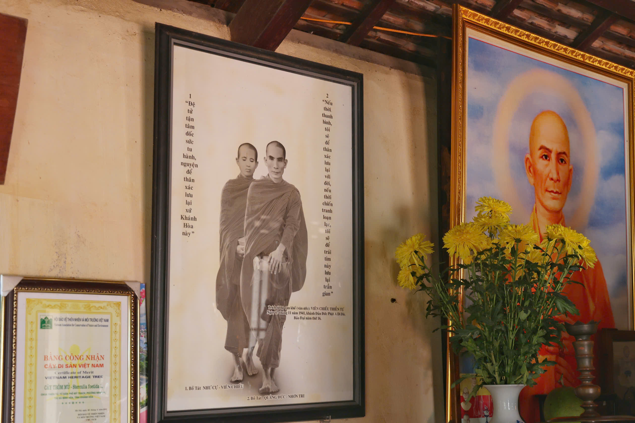 Thăm chùa Thiên Tứ - Nơi Bồ tát Thích Quảng Đức mở trường đào tạo tăng chúng- Ảnh 3. Thăm chùa Thiên Tứ - Nơi Bồ tát Thích Quảng Đức mở trường đào tạo tăng chúng- Ảnh 3.