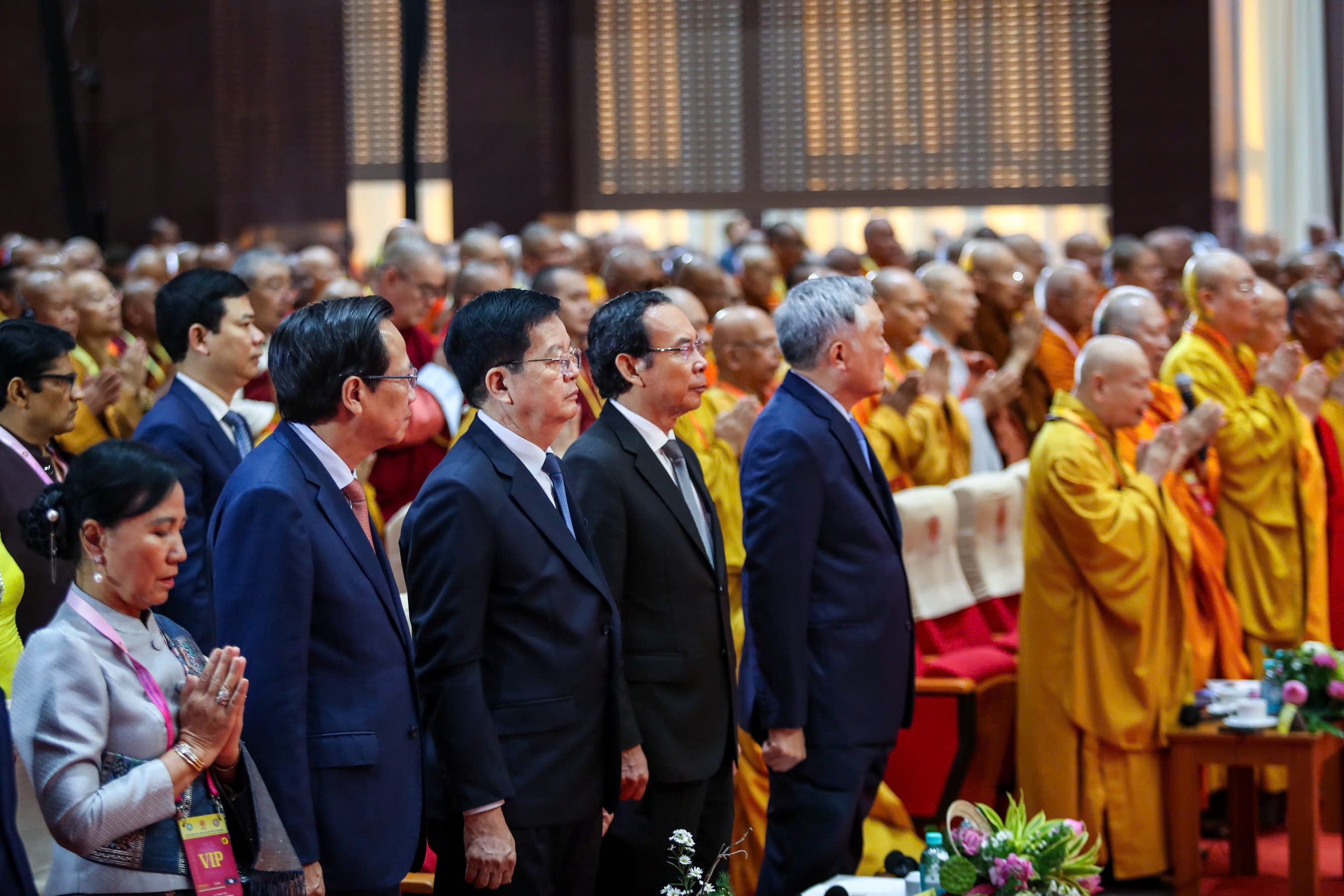 Chủ tịch Ủy ban tổ chức quốc tế đại lễ Vesak: Cam kết xây dựng thế giới hòa bình- Ảnh 2. Chủ tịch Ủy ban tổ chức quốc tế đại lễ Vesak: Cam kết xây dựng thế giới hòa bình- Ảnh 2.