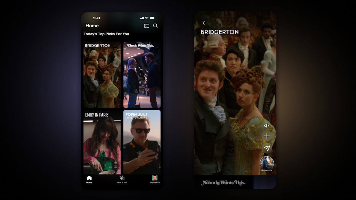 Netflix thử nghiệm chế độ video ngắn nhằm cạnh tranh với TikTok và YouTube - Ảnh 1.